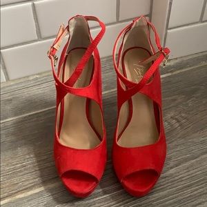 Thalia Sodi Platform Heels